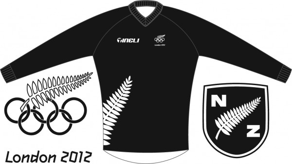 NZ Olympic BMX Team Jersey by Tineli